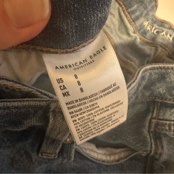 American eagle highest rise crossover mom short. - Picture 7 of 7